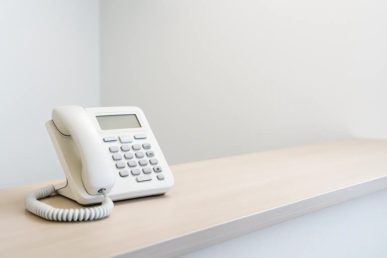 デスク上のヘッドセットとノートPC（相談窓口のイメージ）